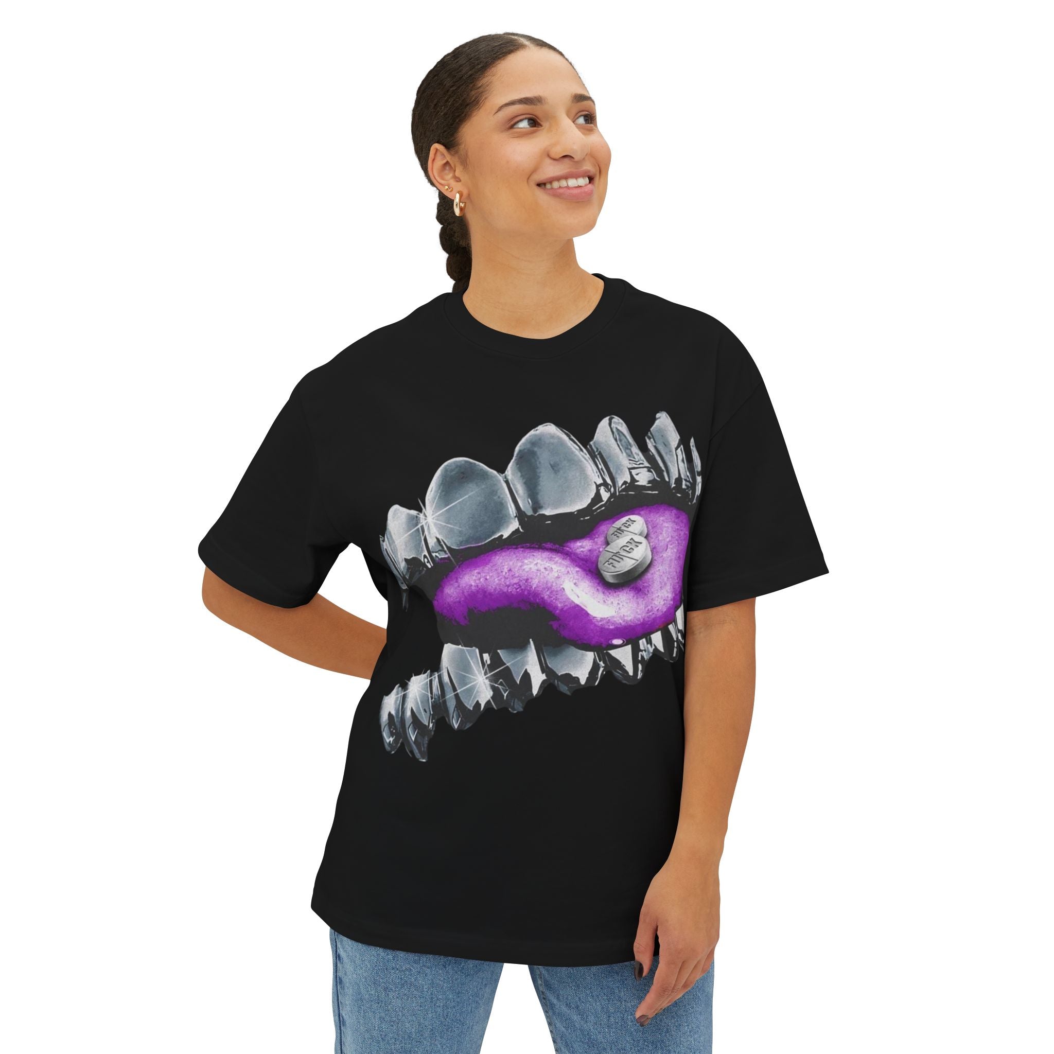 "GRILLZ" GRAPHIC TEE
