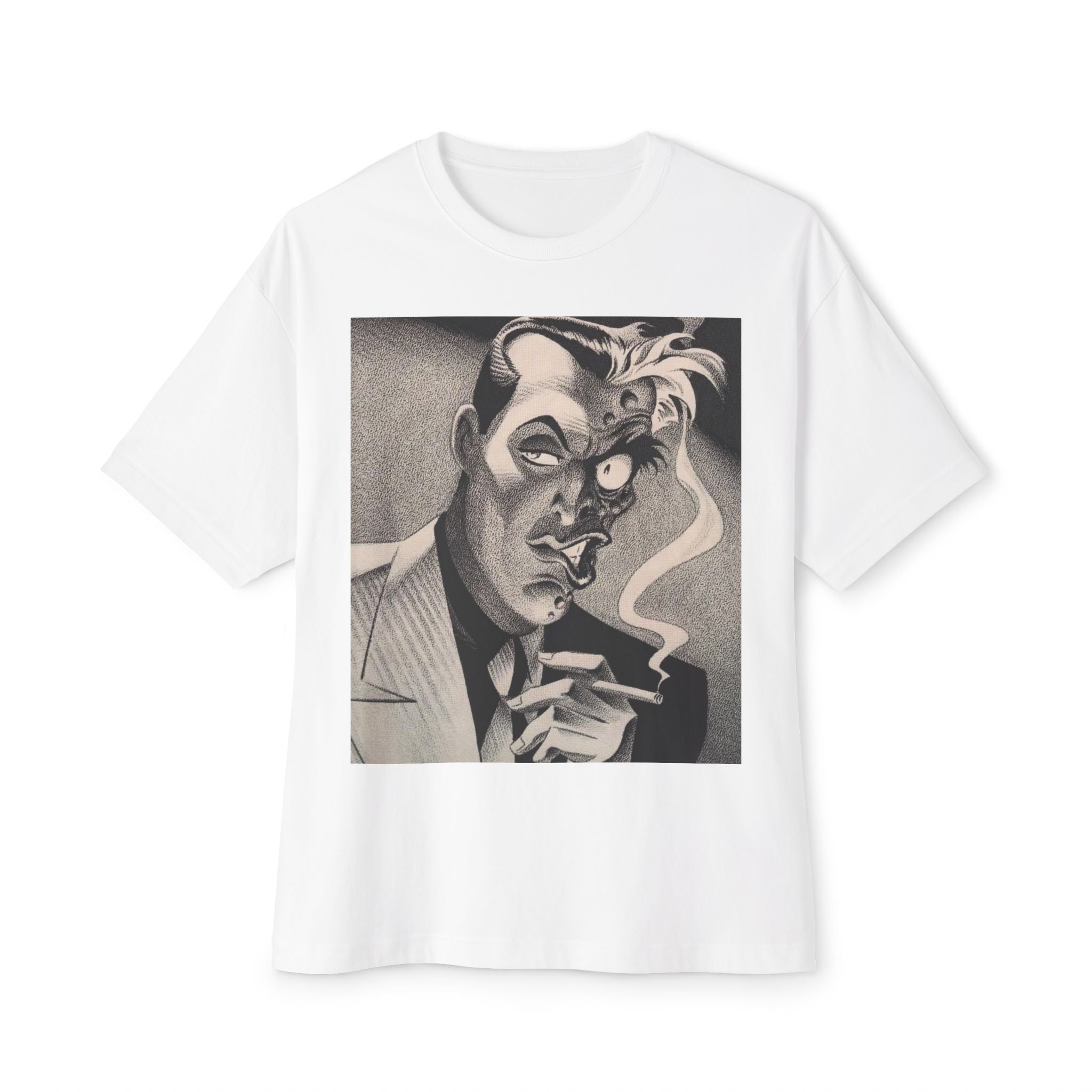 "TWO FACE" GRAPHIC TEE