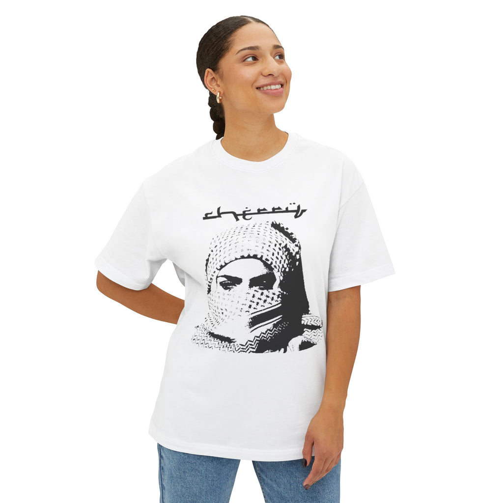 "KEFFIYEH III" GRAPHIC TEE