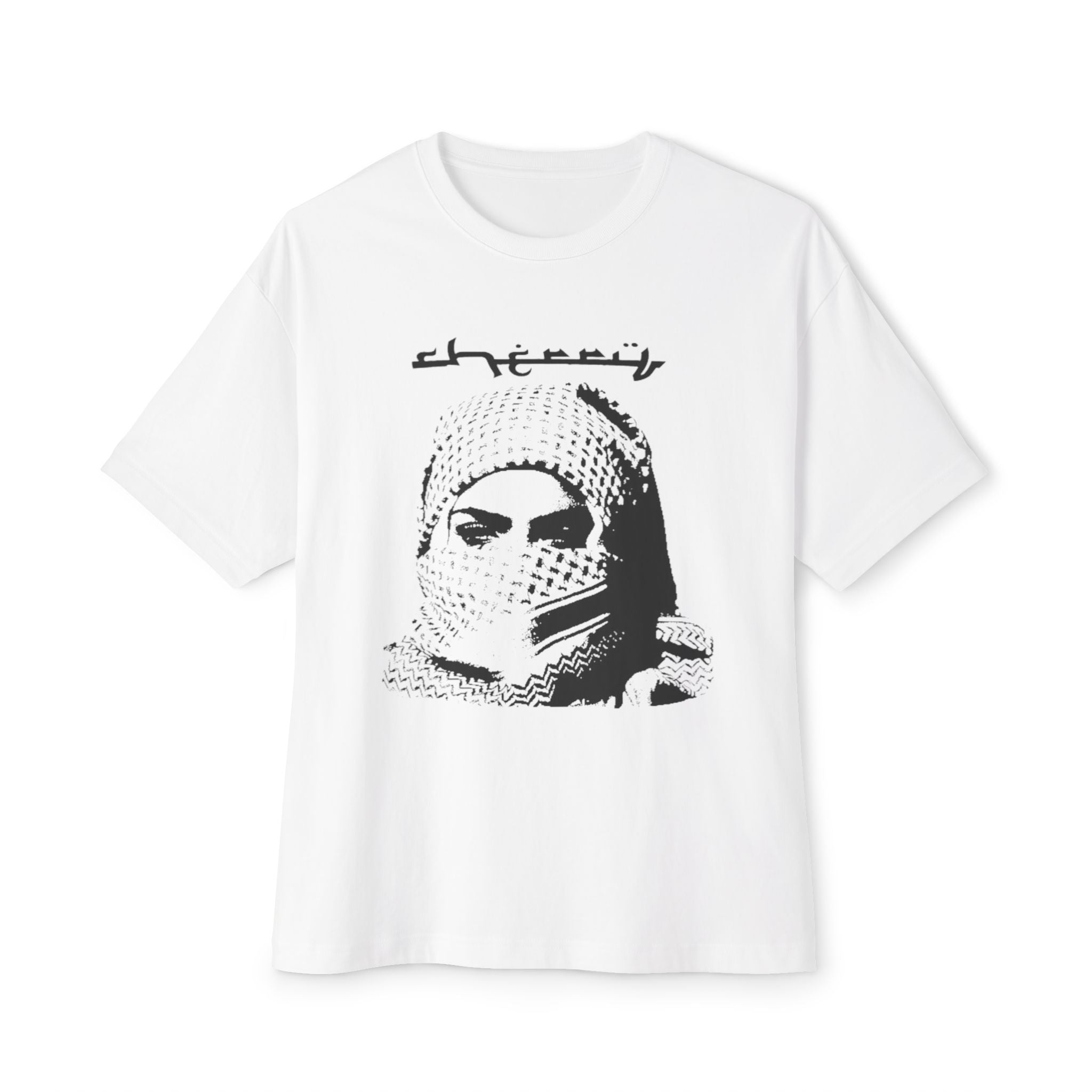 "KEFFIYEH III" GRAPHIC TEE