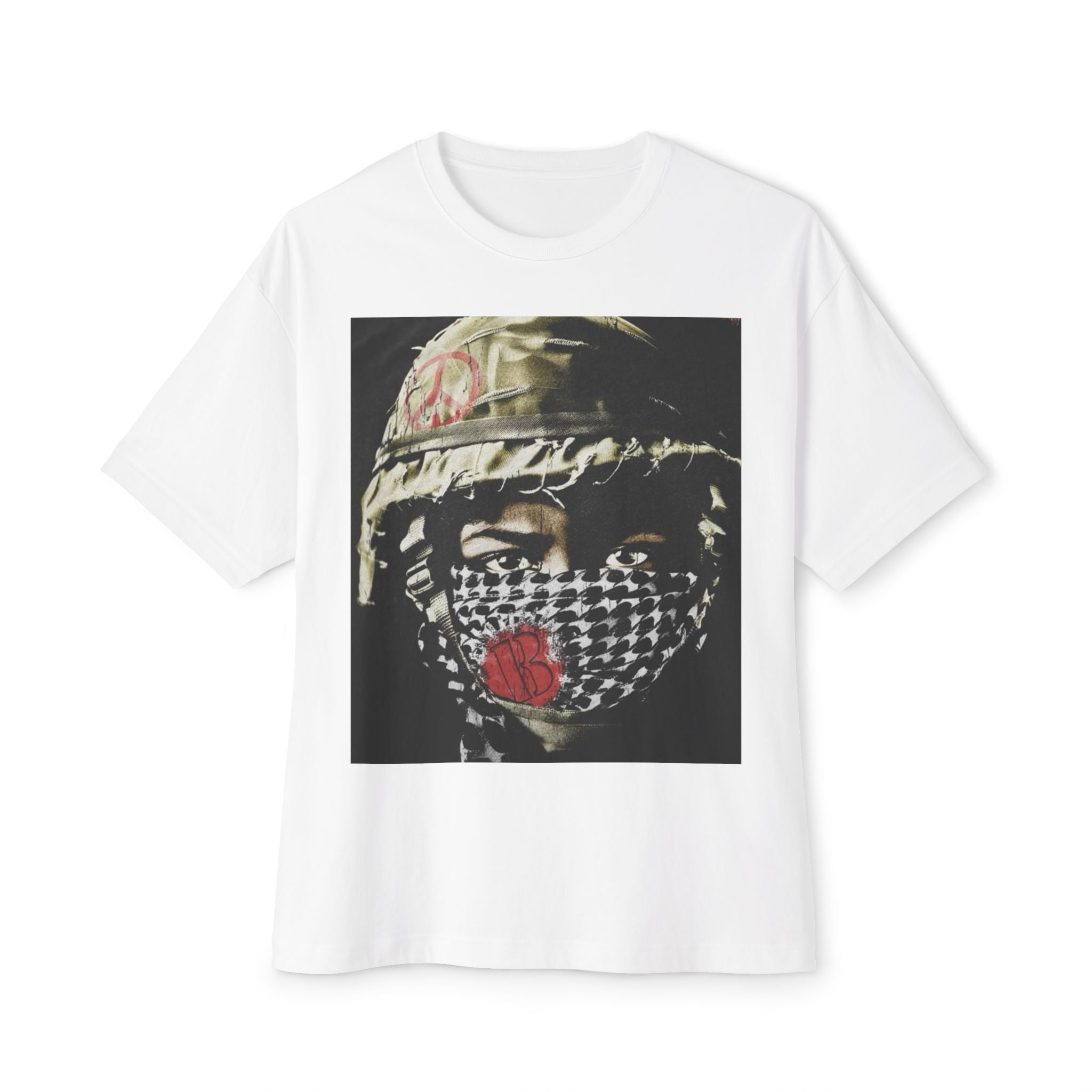 "PEACE SOLDIER" GRAPHIC TEE