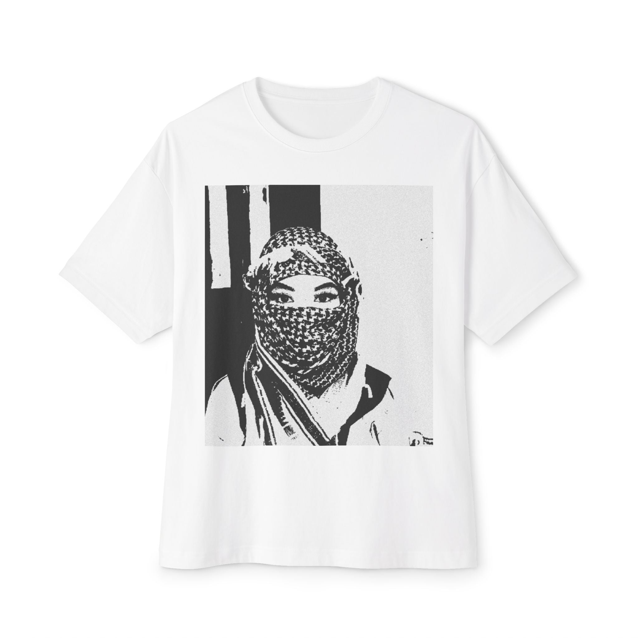 "KEFFIYEH" GRAPHC TEE